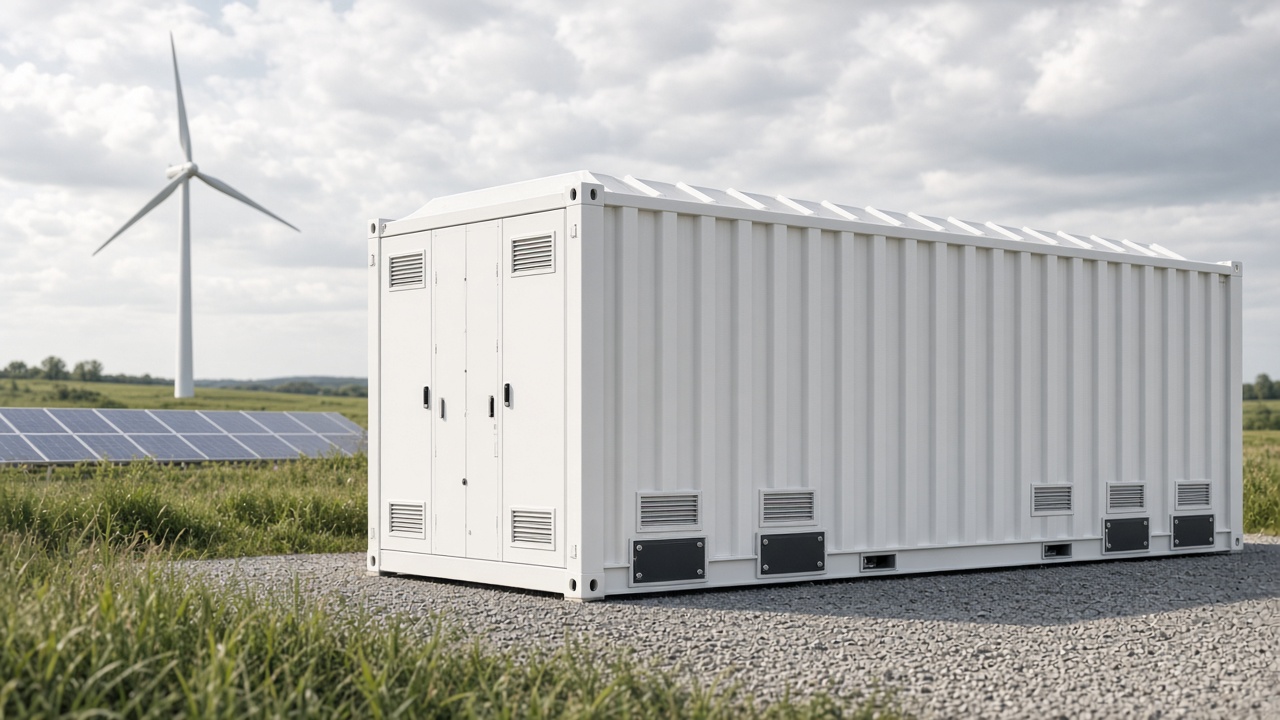 Battery storage modules at the Hornsdale site